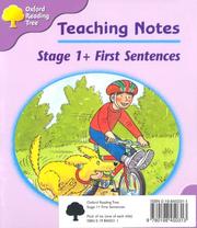 Cover of: Oxford Reading Tree: Stage 1+: First Sentences: Pack (6 Books, 1 of Each Title) (Oxford Reading Tree)