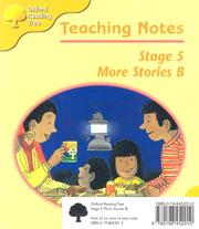 Cover of: Oxford Reading Tree: Stage 5: More Stories B by Roderick Hunt, Roderick Hunt