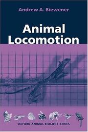 Cover of: Animal locomotion