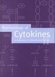 Cover of: Pharmacology of cytokines