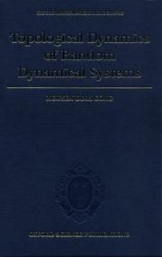 Cover of: Topological dynamics of random dynamical systems by Nguyen Dinh Cong