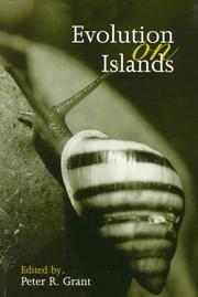 Cover of: Evolution on Islands: Originating from contributions to a Discussion Meeting of the Royal Society of London