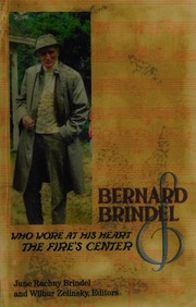 Cover of: Bernard Brindel by June Rachuy Brindel, Wilbur Zelinsky