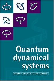 Cover of: Quantum Dynamical Systems