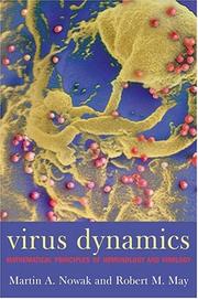 Cover of: Virus dynamics: Mathematical principles of immunology and virology