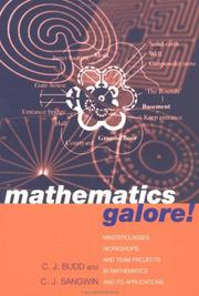 Cover of: Mathematics Galore! by C. J. Budd, C. J. Sangwin