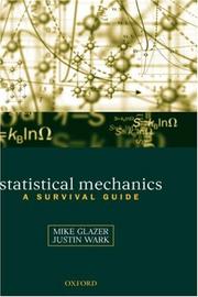 Cover of: Statistical mechanics by A. M. Glazer