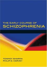 Cover of: The Early Course of Schizophrenia by 