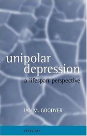 Cover of: Unipolar Depression: A Lifespan Perspective