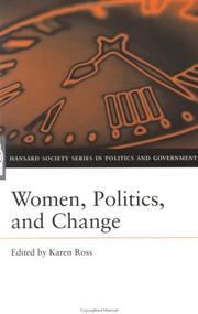 Cover of: Women, politics, and change