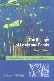Cover of: The biology of lakes and ponds