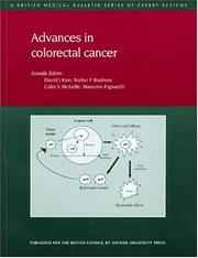 Cover of: Advances in Colorectal Cancer (British Medical Bulletin)