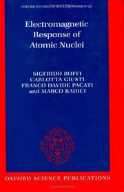 Electromagnetic response of atomic nuclei by S. Boffi