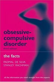 Cover of: Obsessive-compulsive disorder by Padmal De Silva