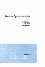 Cover of: Poisson approximation | A. D. Barbour