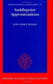 Saddlepoint approximations by J. L. Jensen