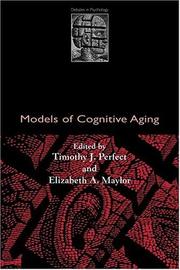 Cover of: Models of Cognitive Aging (Debates in Psychology) | 