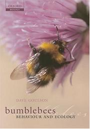 Cover of: Bumblebees: Ecology and Behaviour (Life Science)