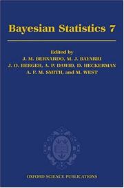 Cover of: Bayesian Statistics 7 by 