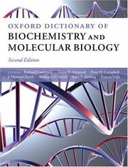 Cover of: Oxford Dictionary of Biochemistry and Molecular Biology by Teresa Atwood, Peter Campbell - undifferentiated, Howard Parish, Tony Smith, John Stirling, Frank Vella