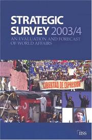 Cover of: Strategic Survey 2003-3004 (Strategic Survey)