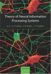 Cover of: Theory of Neural Information Processing Systems