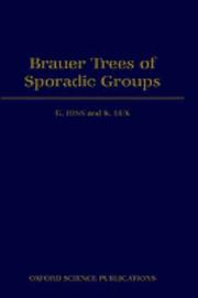 Cover of: Brauer trees of sporadic groups by G. Hiss