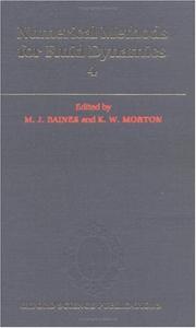 Cover of: Numerical methods for fluid dynamics 4 by edited by M.J. Baines and K.W. Morton.