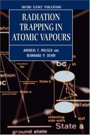 Cover of: Radiation trapping in atomic vapours