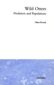 Cover of: Wild otters by H. Kruuk