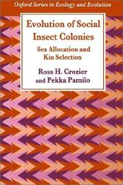 Evolution of social insect colonies by Crozier, R. H.