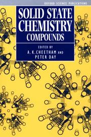 Cover of: Solid state chemistry by edited by A.K. Cheetham and Peter Day.