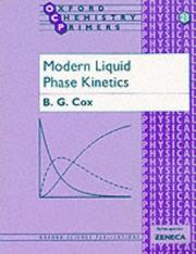 Cover of: Modern liquid phase kinetics