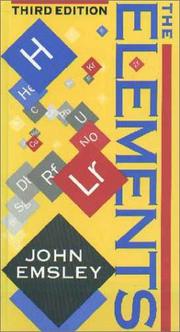 Cover of: The elements by Emsley, John.