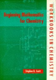 Cover of: Beginning mathematics for chemistry