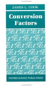 Cover of: Conversion factors