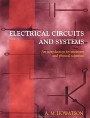 Cover of: Electrical circuits and systems: an introduction for engineers and physical scientists