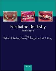 Cover of: Paediatric Dentistry (Oxford Medical Publications) by 