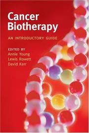 Cover of: Cancer Biotherapy | 