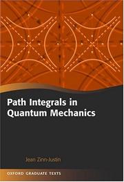 Cover of: Path integrals in quantum mechanics