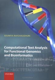 Cover of: Computational Text Analysis by Soumya Raychaudhuri