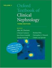 Cover of: Oxford textbook of clinical nephrology