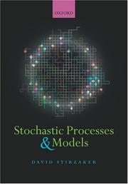 Cover of: Stochastic Processes and Models by David Stirzaker