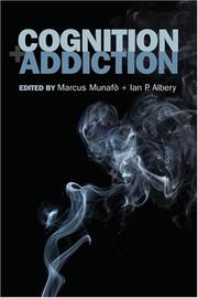 Cover of: Cognition and Addiction | 