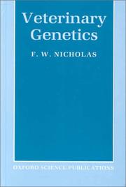 Cover of: Veterinary genetics