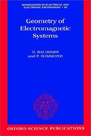 Cover of: Geometry of electromagnetic systems