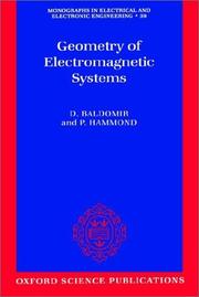 Cover of: Geometry of electromagnetic systems by D. Baldomir