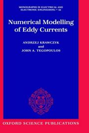 Cover of: Numerical modelling of eddy currents