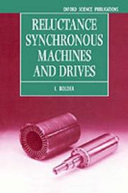Reluctance synchronous machines and drives by I. Boldea