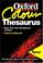 Cover of: Oxford Colour Thesaurus
